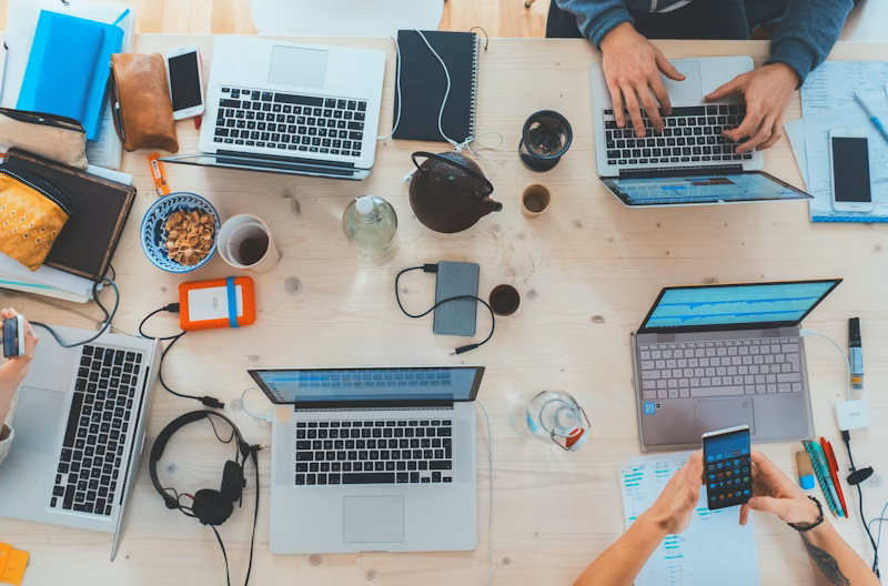 working laptop